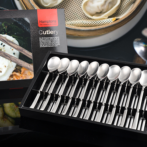 [Hamptons] 독일 햄튼 EOS 수저세트(유광) 10P